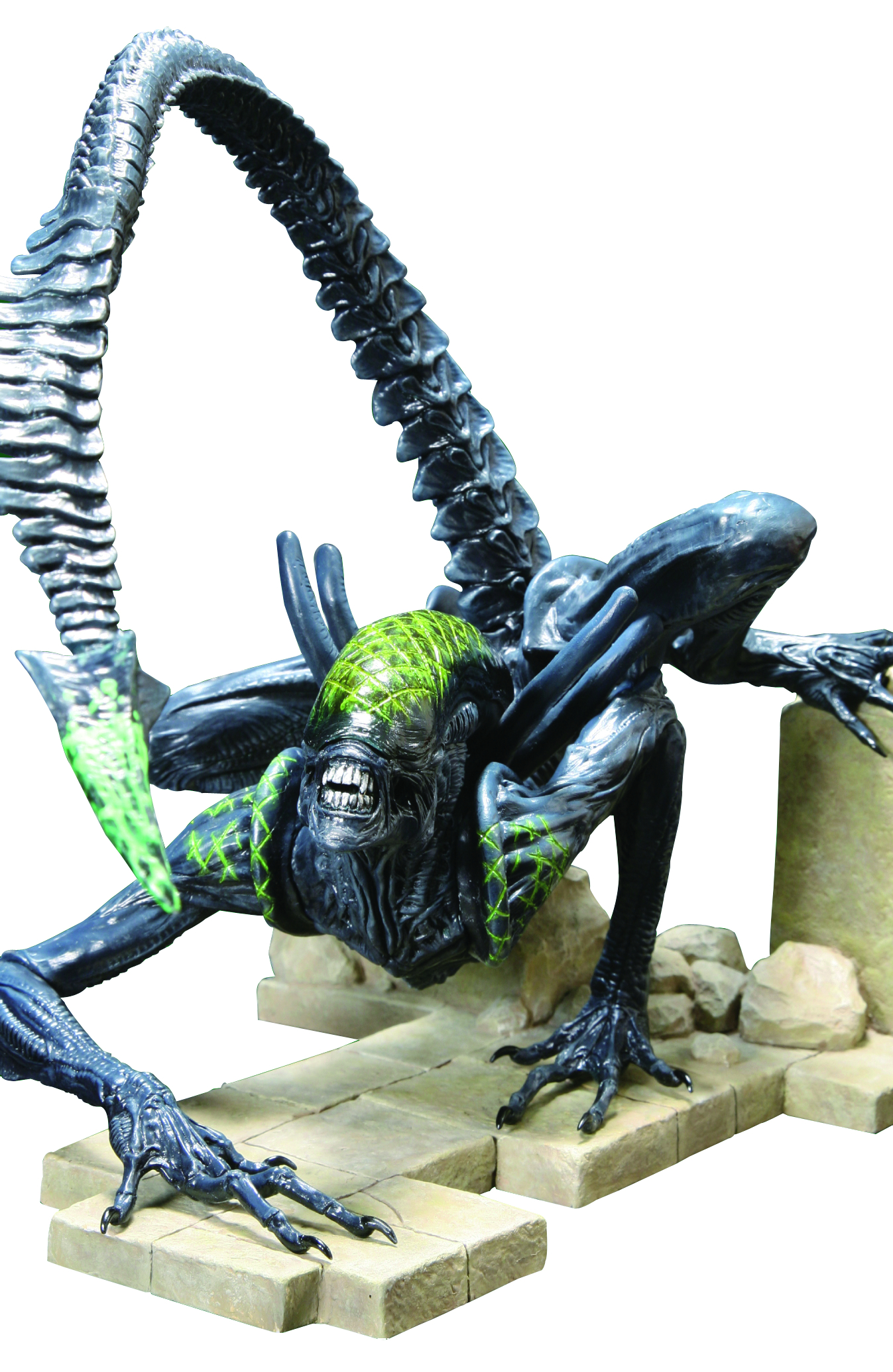 JUN078247 - AVP GRID WARRIOR ALIEN PX ARTFX STATUE - Previews World