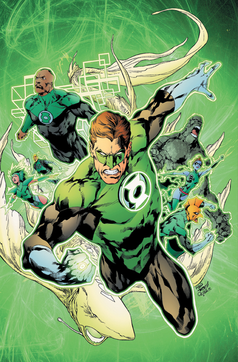 green lantern comic strip