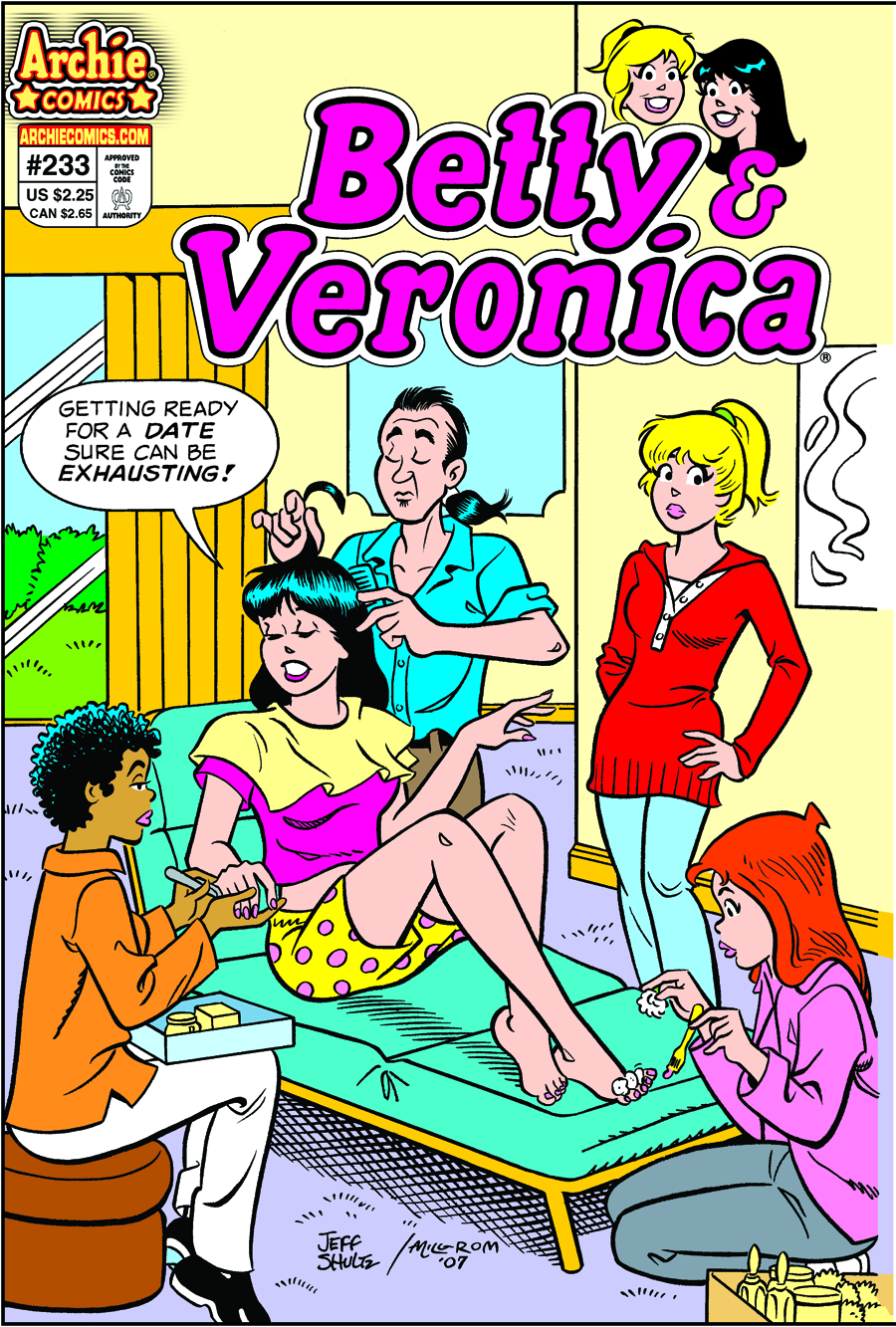 Nov073321 Betty And Veronica 233 Previews World 1423