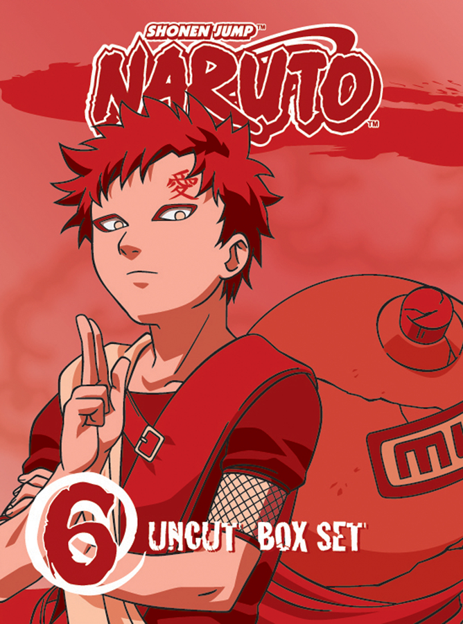 NOV074716 - NARUTO UNCUT DVD BOX SET VOL 6 LTD ED - Previews