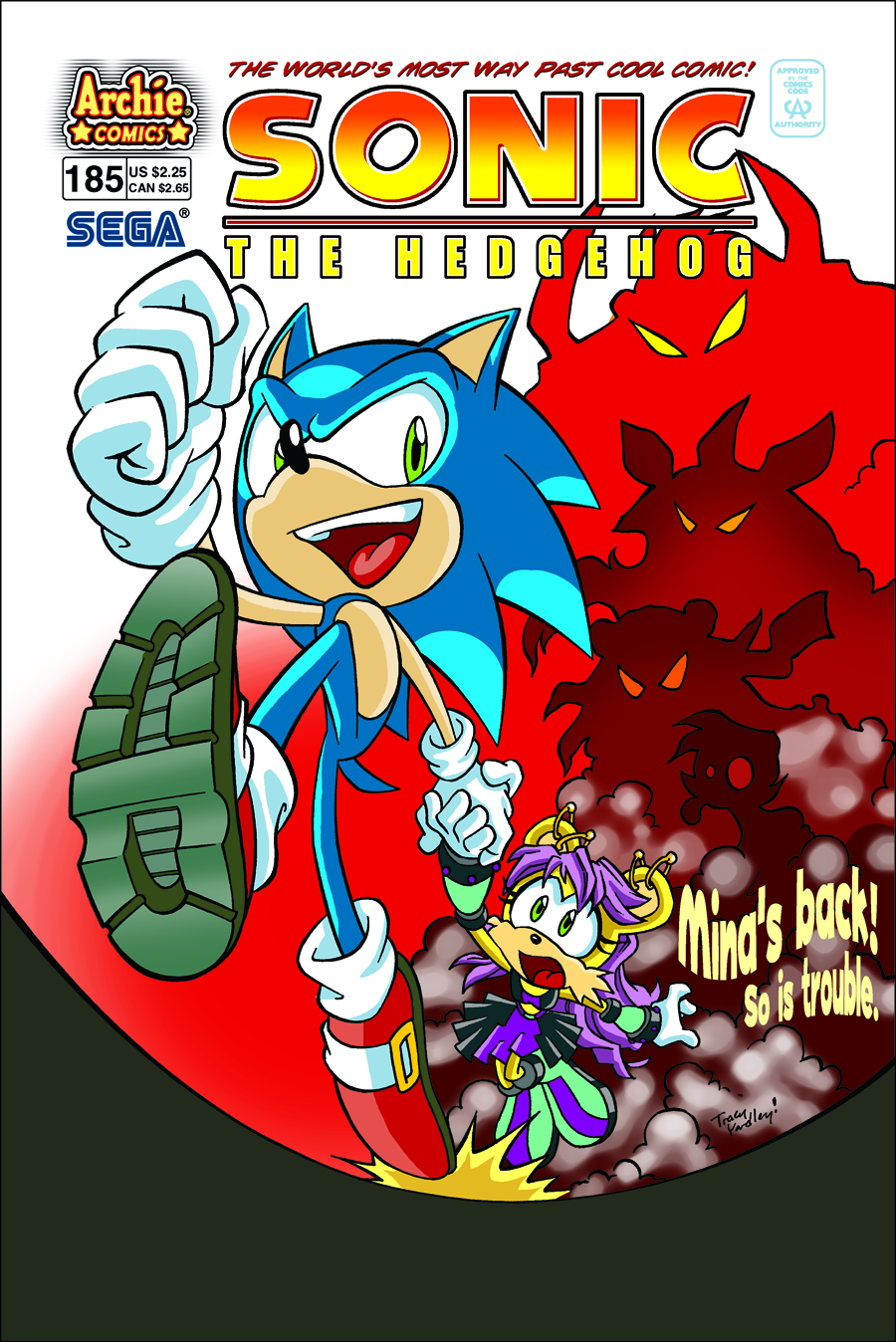 Hedgehogs Can't Swim: Sonic the Hedgehog: Issue 185