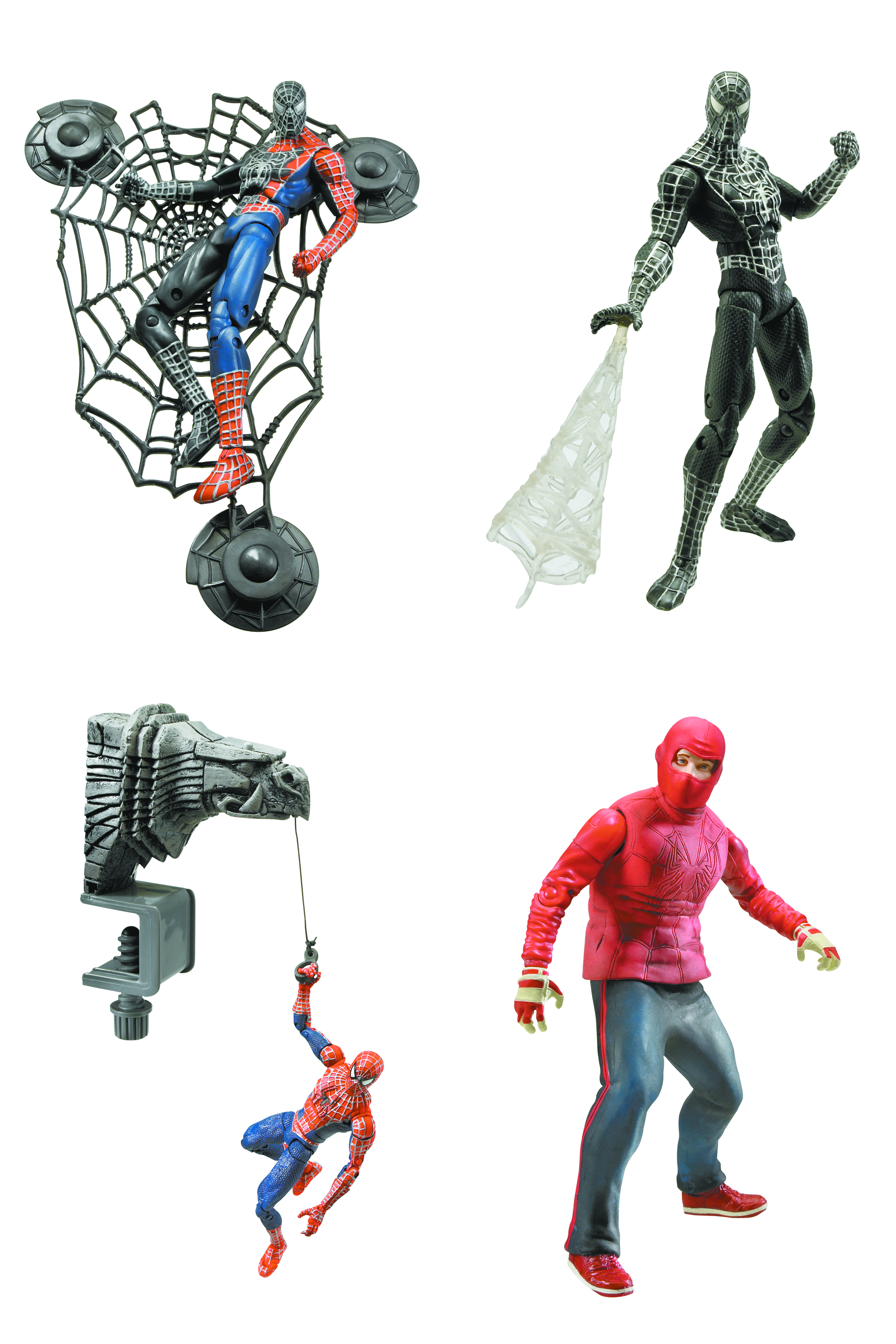 Spider man hot sale trilogy toys