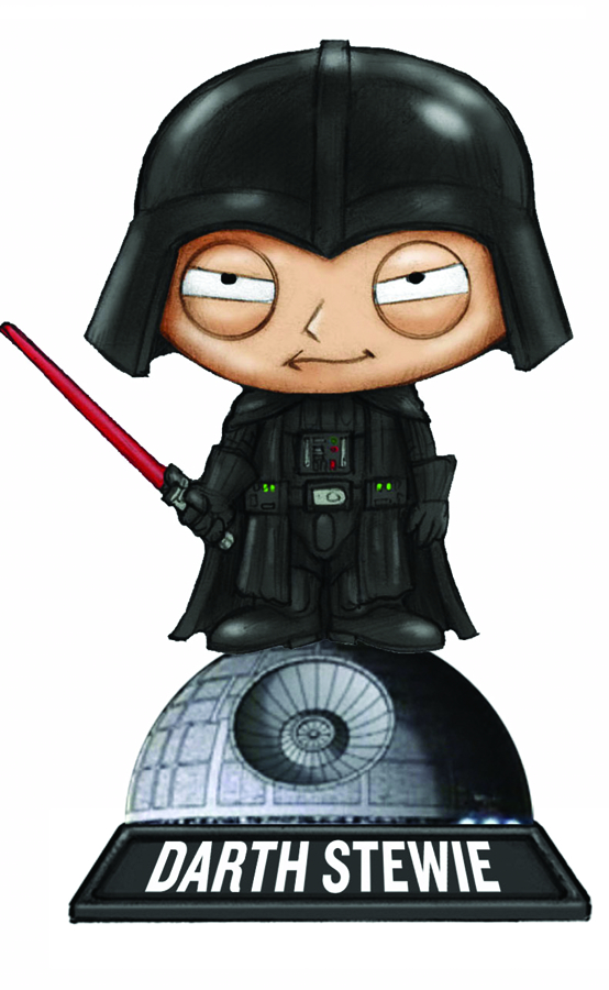 FEB084759 - FAMILY GUY DARTH STEWIE BOBBLE HEAD - Previews World