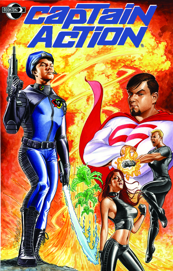 Captain action on sale comic book