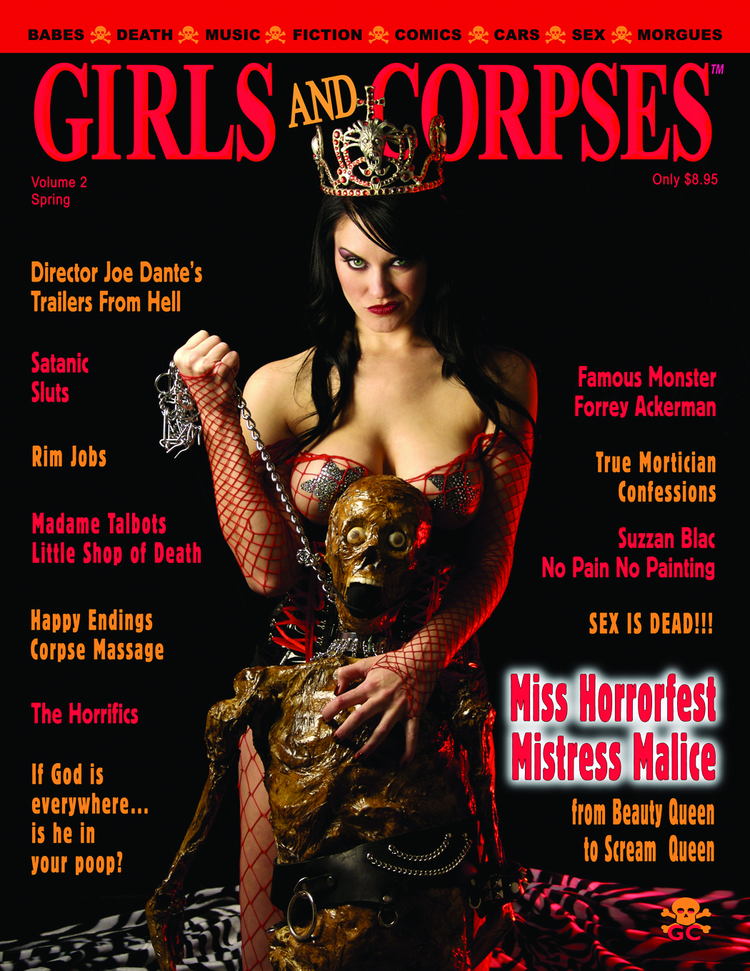 FEB084224 - GIRLS AND CORPSES MAGAZINE VOL 2 SPRING 2008 (MR) - Previews  World