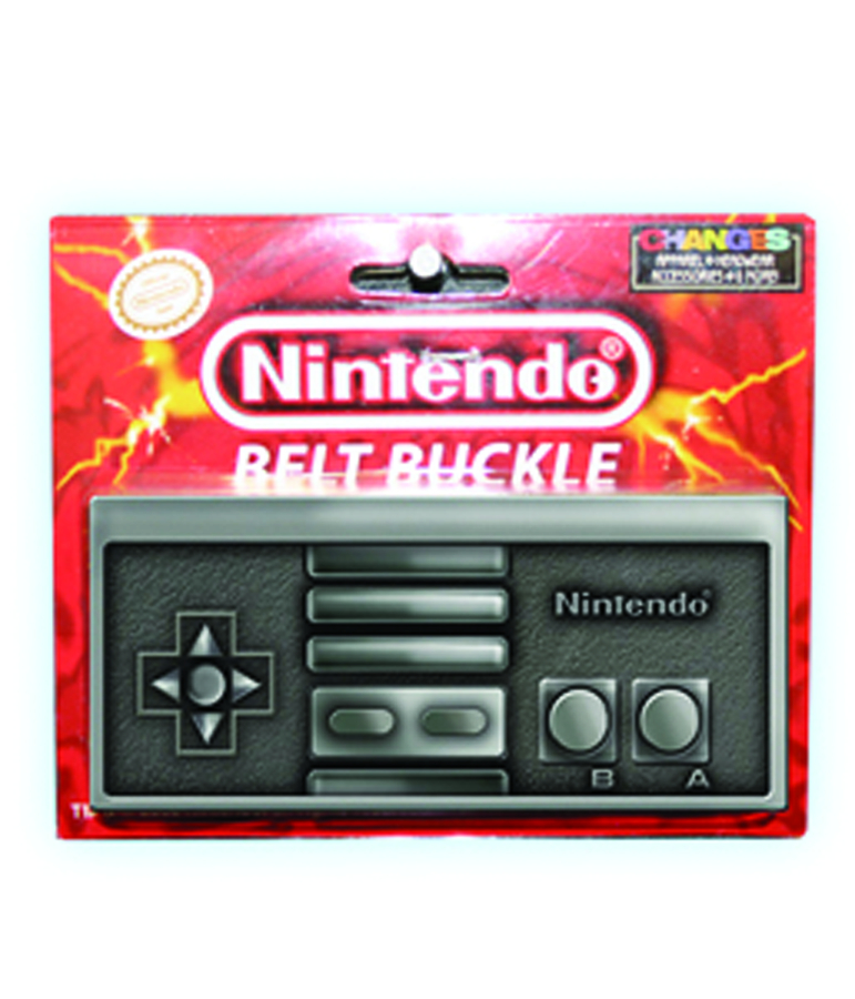 MAR084826 NINTENDO NES CONTROLLER BELT BUCKLE Previews World