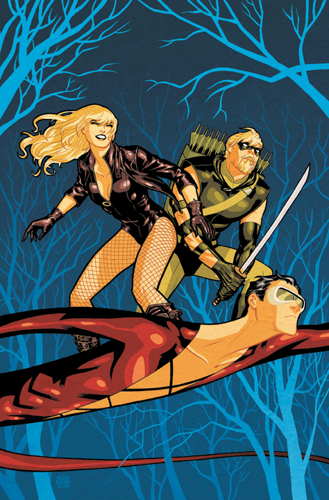 green arrow and black canary arrow