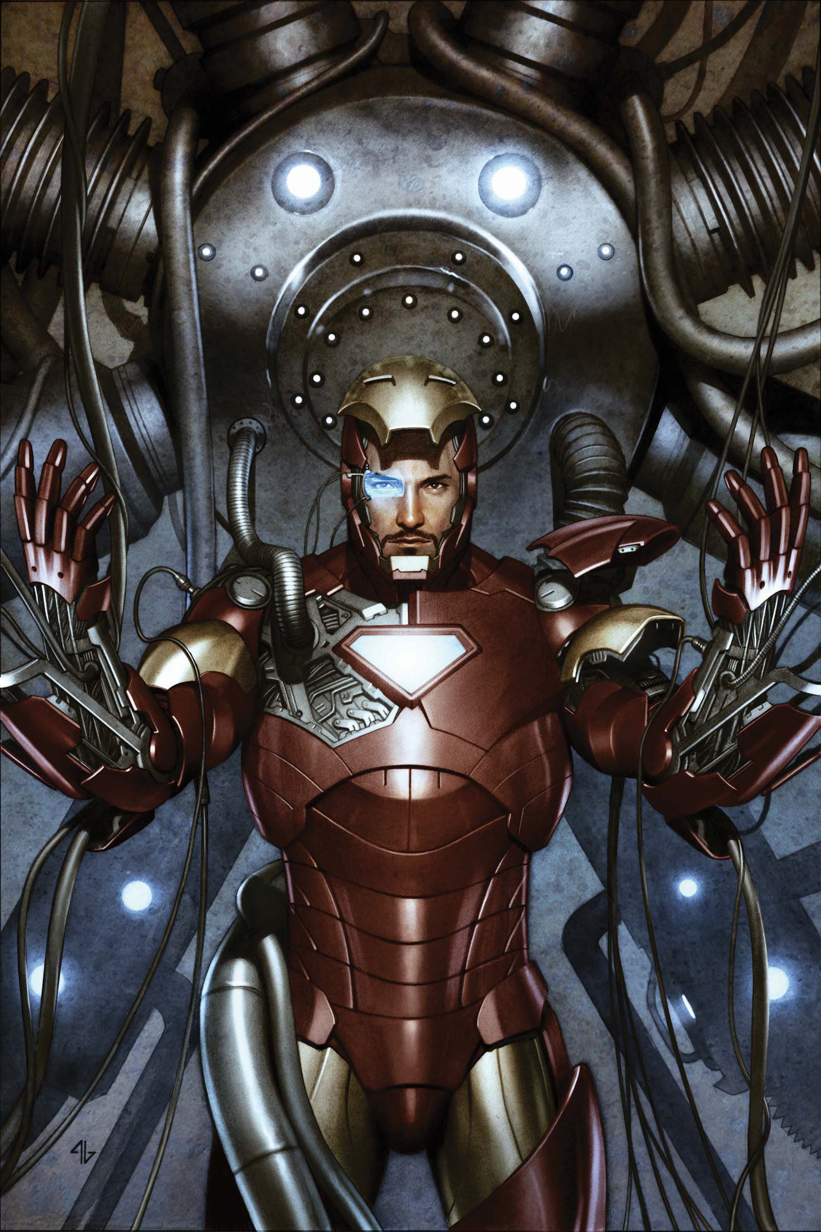 iron man extremis armor comic