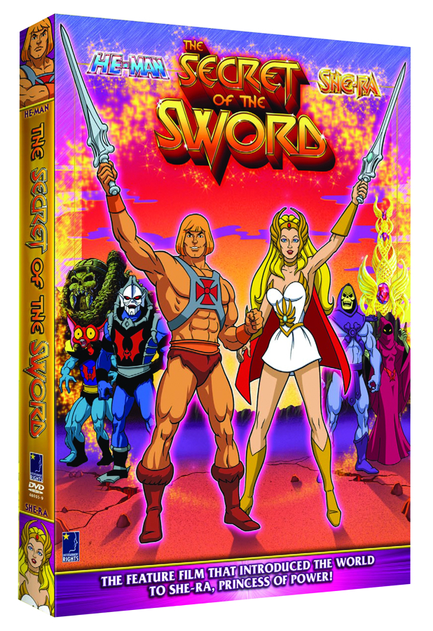 MAY085233 HE MAN SHE RA SECRET O T SWORD MOVIE DVD Previews