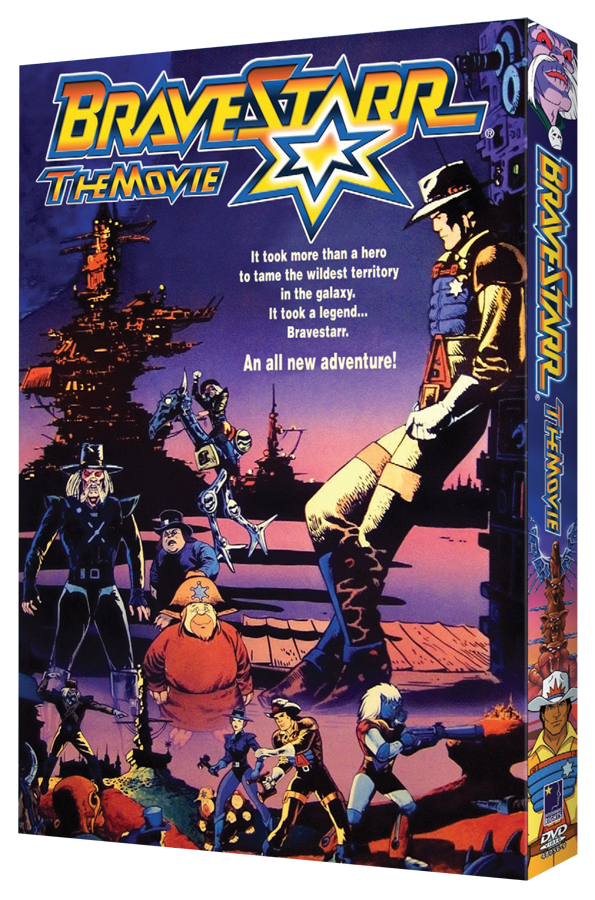 MAY085235 LEGEND OF BRAVESTARR MOVIE DVD Previews World