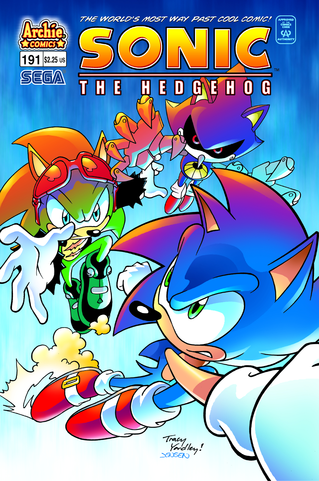 154815 - safe, artist:thekingblader995, edit, official art, classic sonic,  scourge the hedgehog (sonic), sonic the hedgehog (sonic), hedgehog, mammal,  anthro, archie sonic the hedgehog, sega, sonic boom (series), sonic mania, sonic  mania