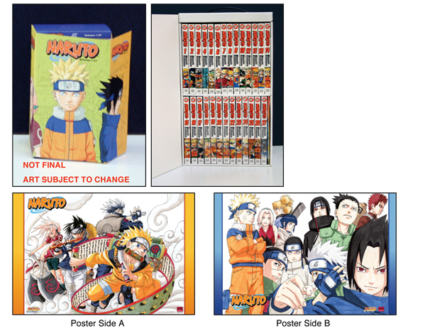 Naruto Box Set, 2008, Vol. 1-27