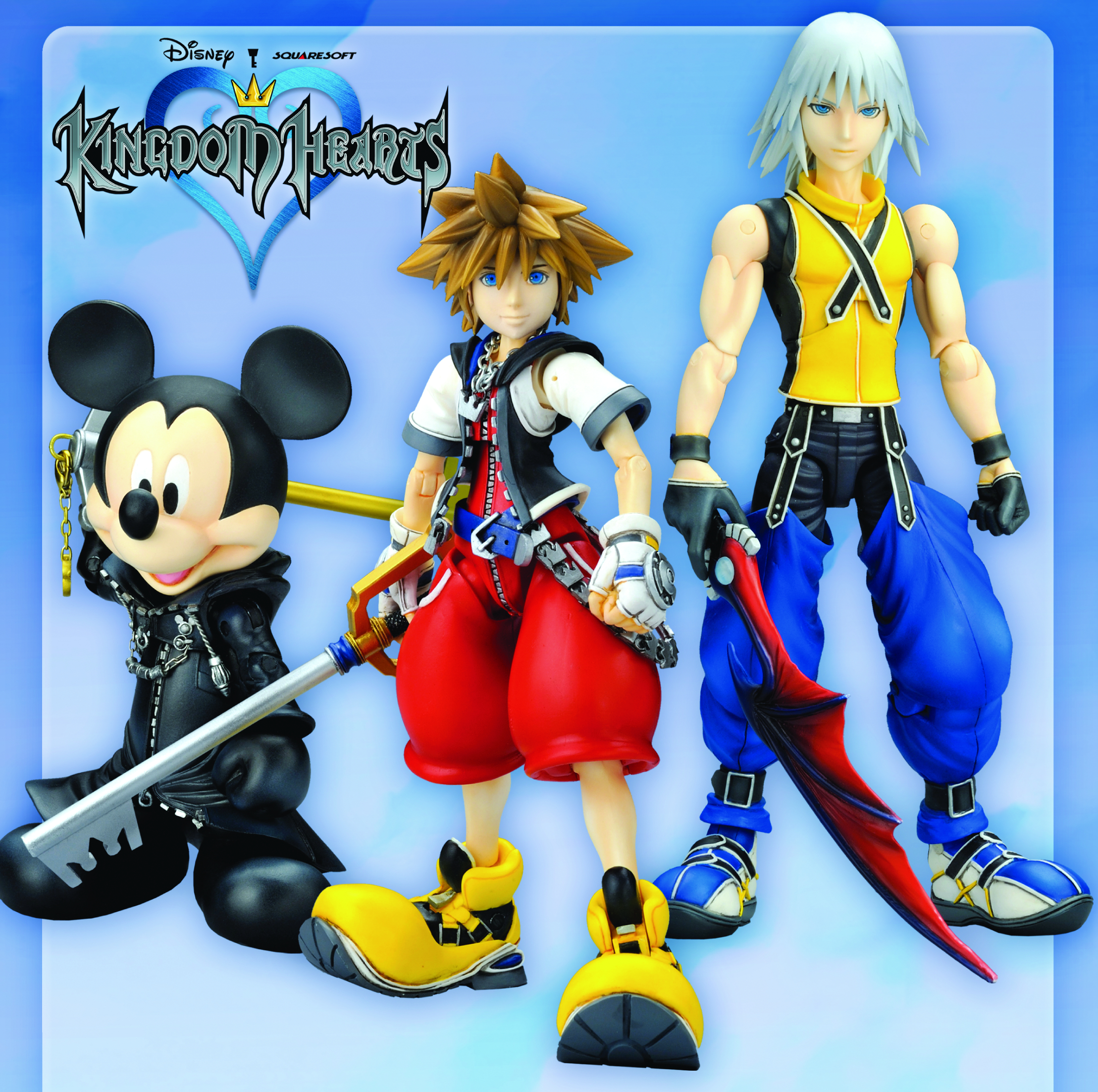 Kingdom hearts hot sale mini figures