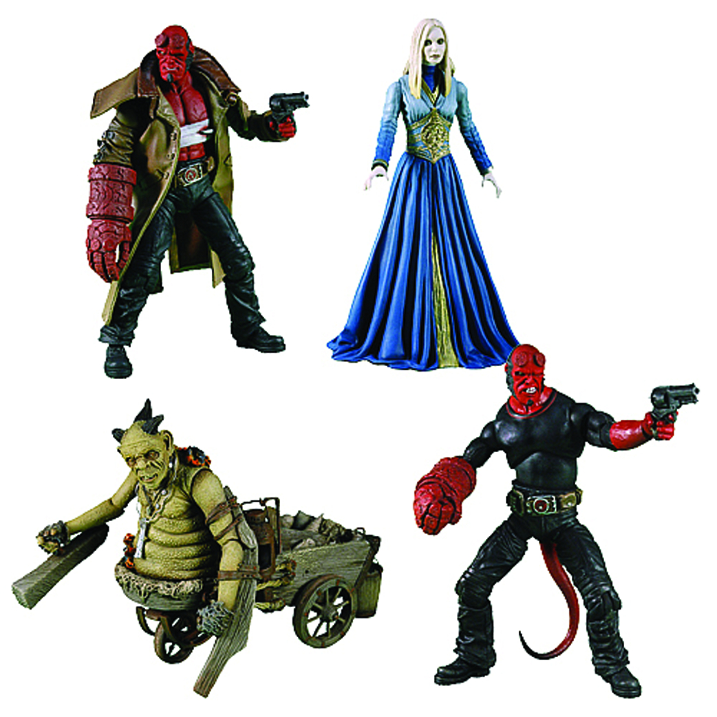 Hellboy 2 on sale action figures