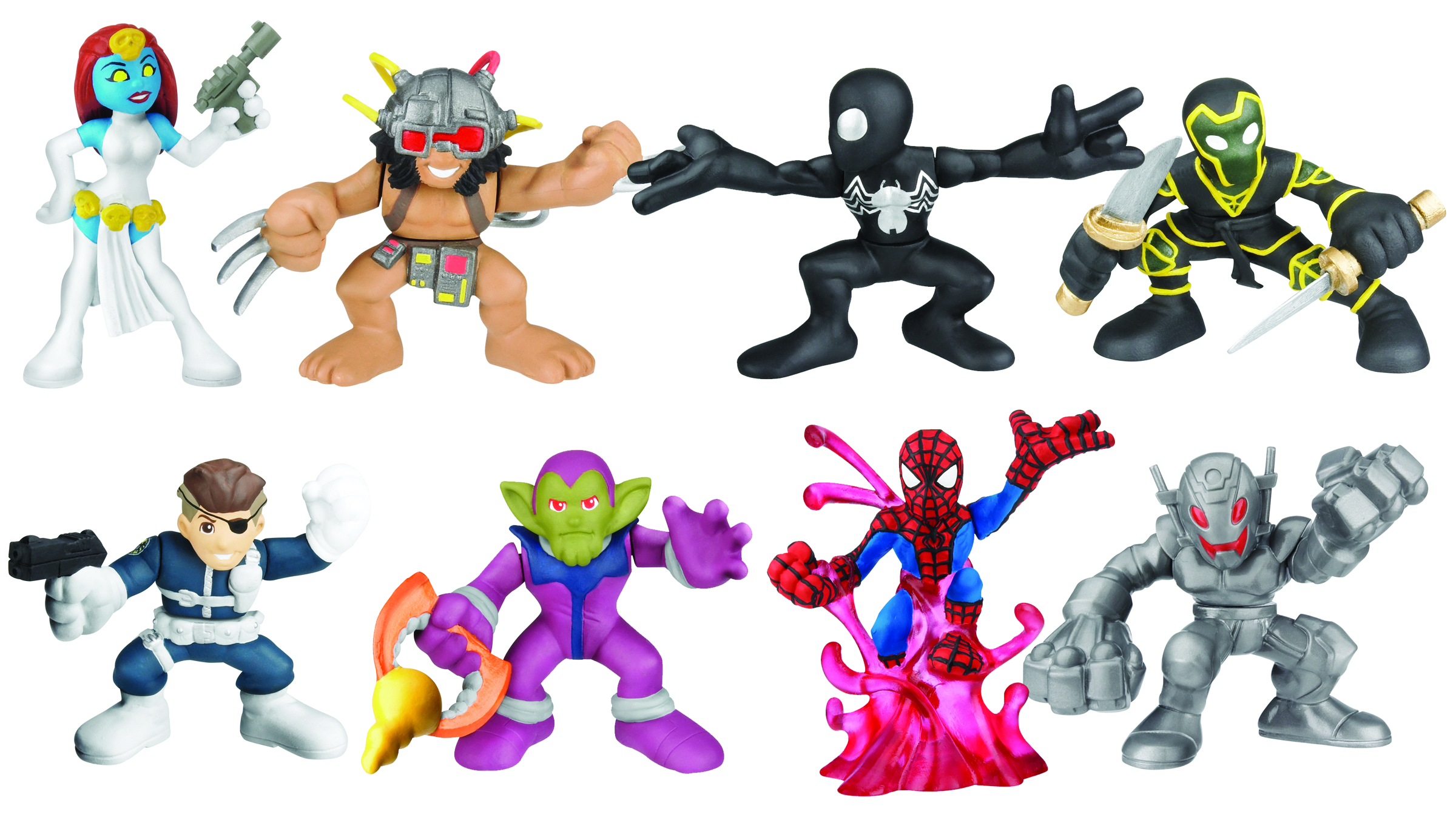 Marvel super store hero squad figures