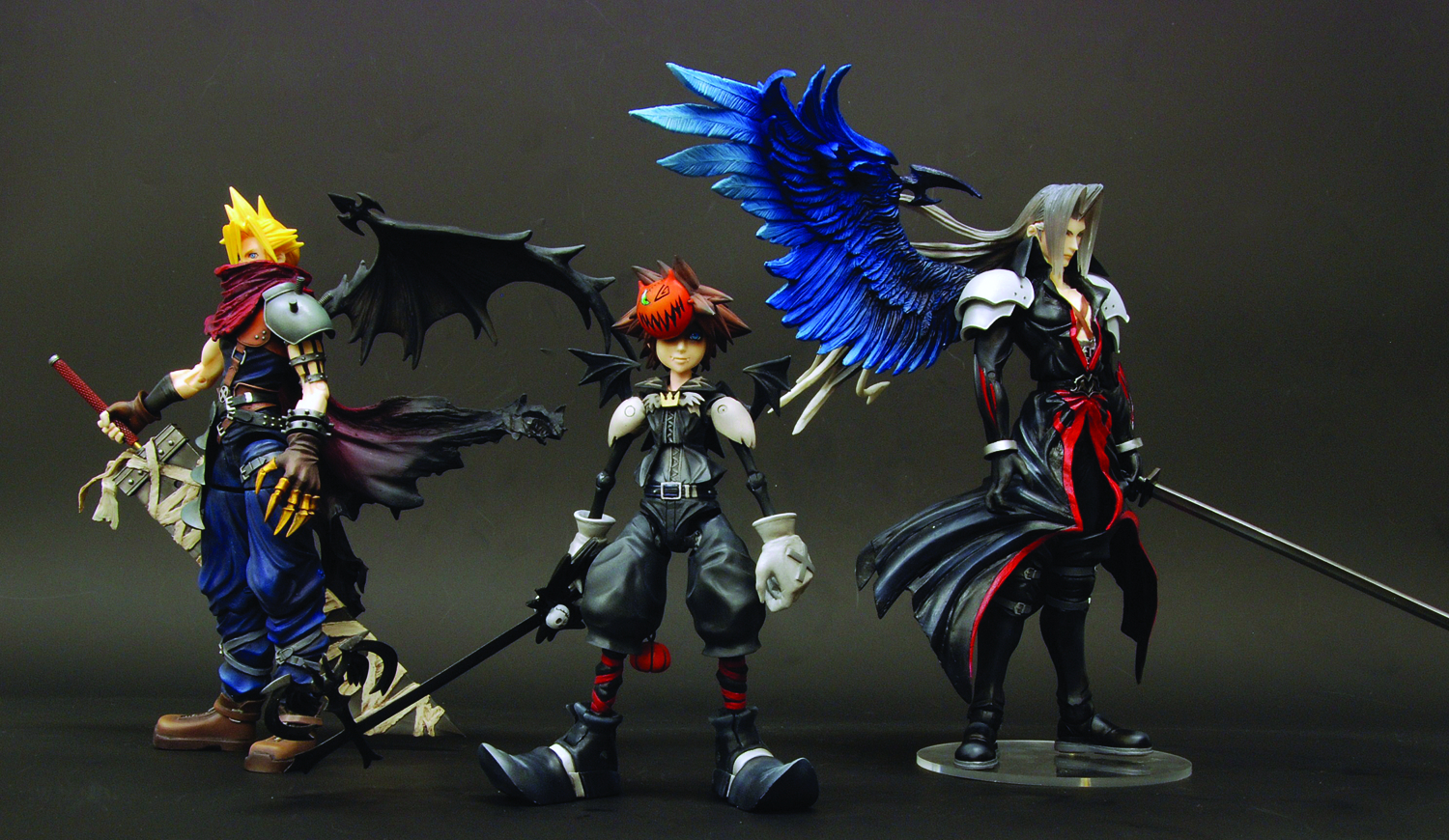 KINGDOM HEARTS PLAY ARTS Vol.2クラウド&セフィロス - ゲームキャラクター