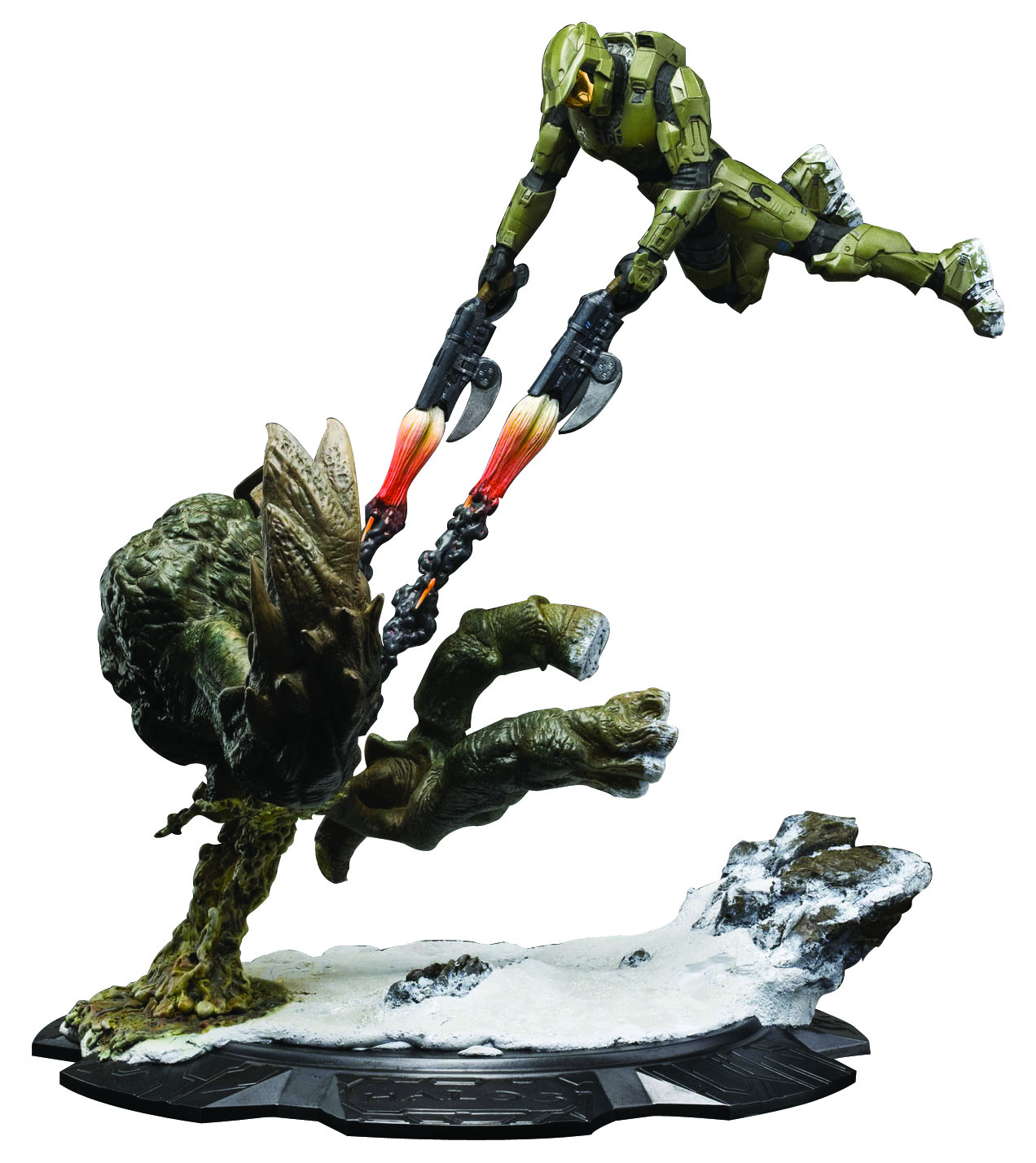 Weta shop halo statue