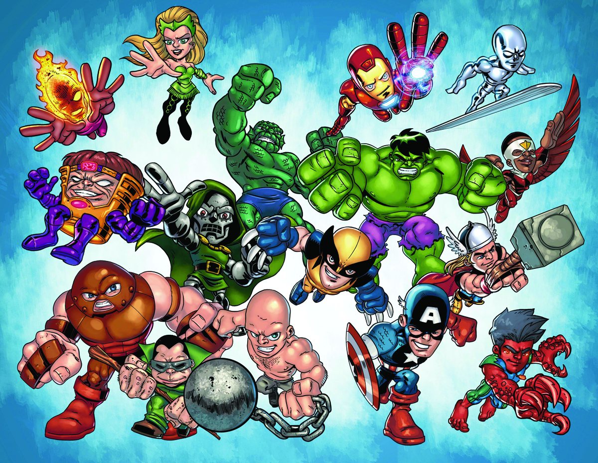 marvel super heroes squad characters