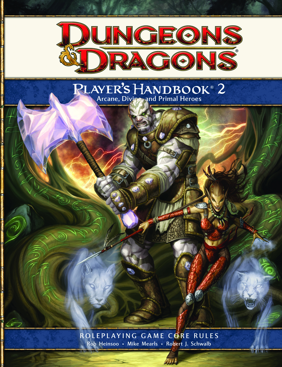 JAN095203 D&D 4TH ED PLAYERS HANDBOOK II Previews World