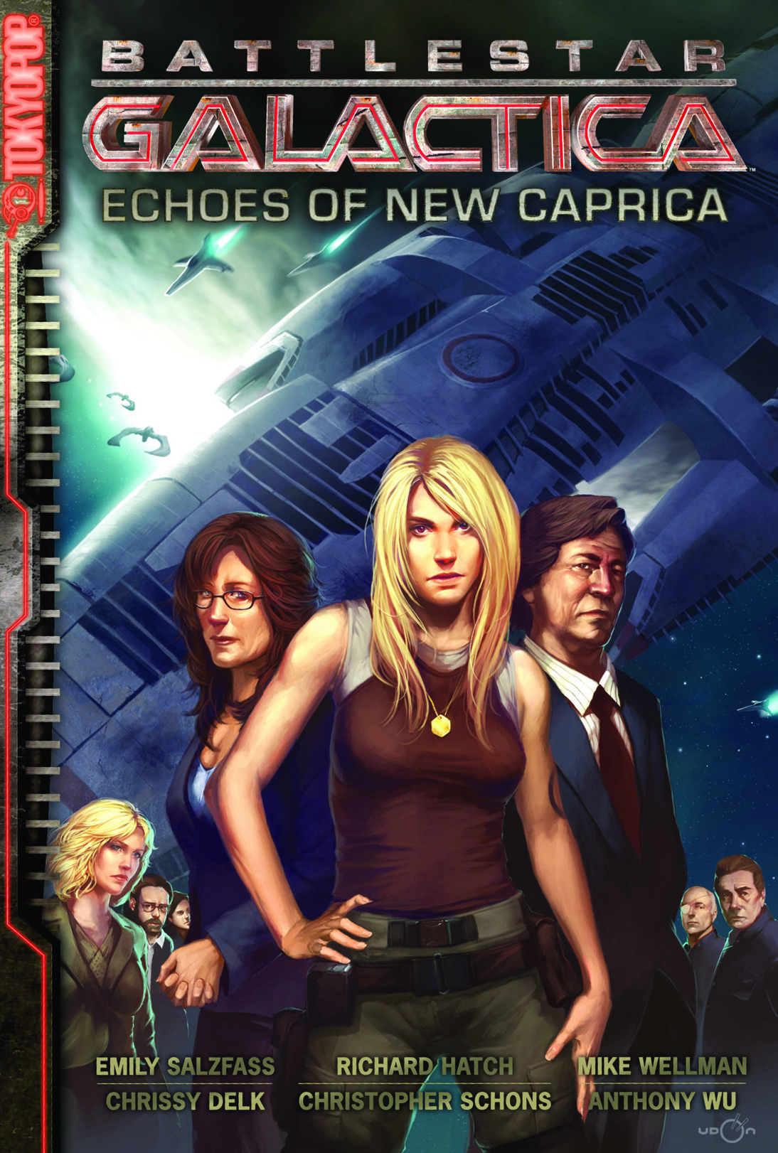 Jan094434 Battlestar Galactica Gn Echoes New Caprica Previews World