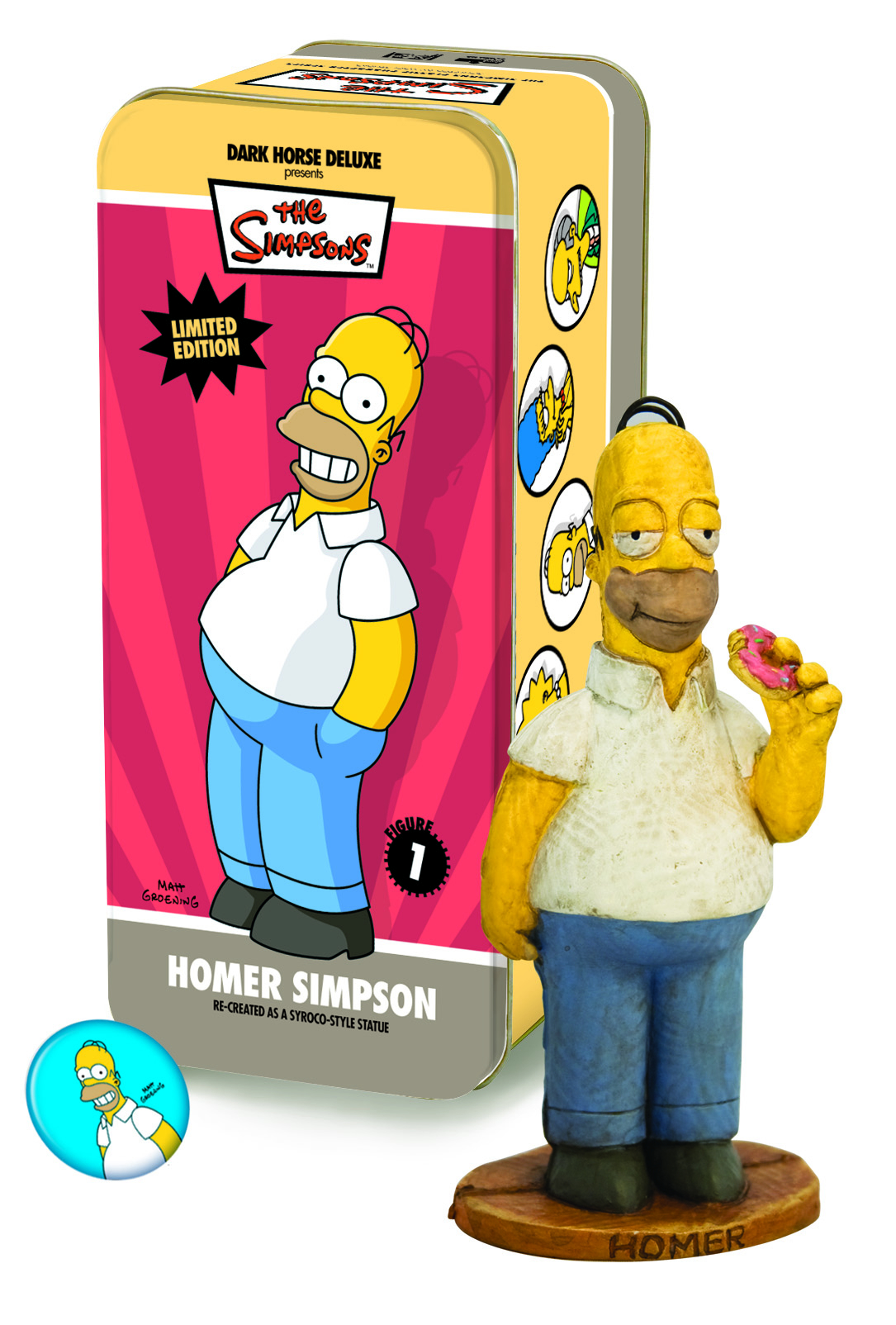 JAN090146 - SIMPSONS CLASSIC CHARACTER #1 HOMER SIMPSON - Previews World