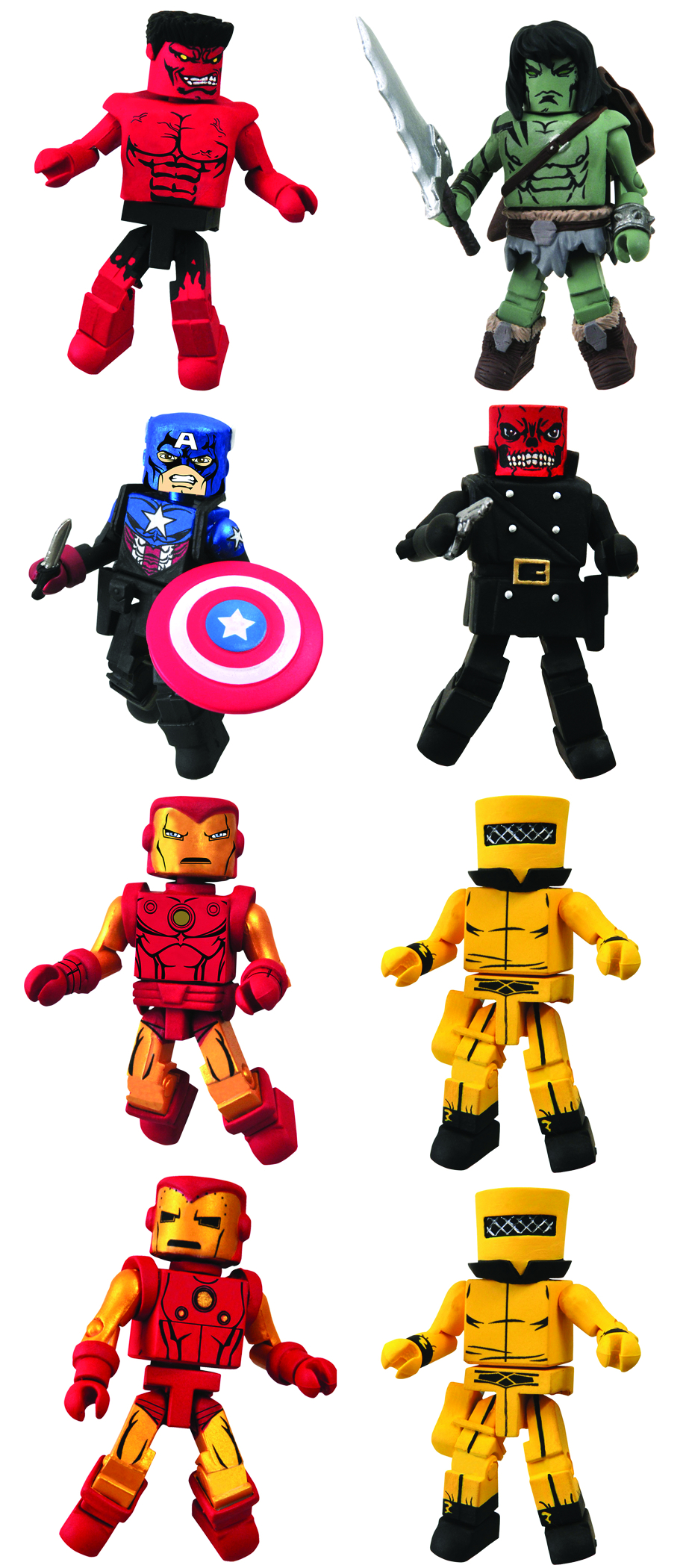 FEB093999 - MARVEL MINIMATES 2PK SER 25 ASST - Previews World