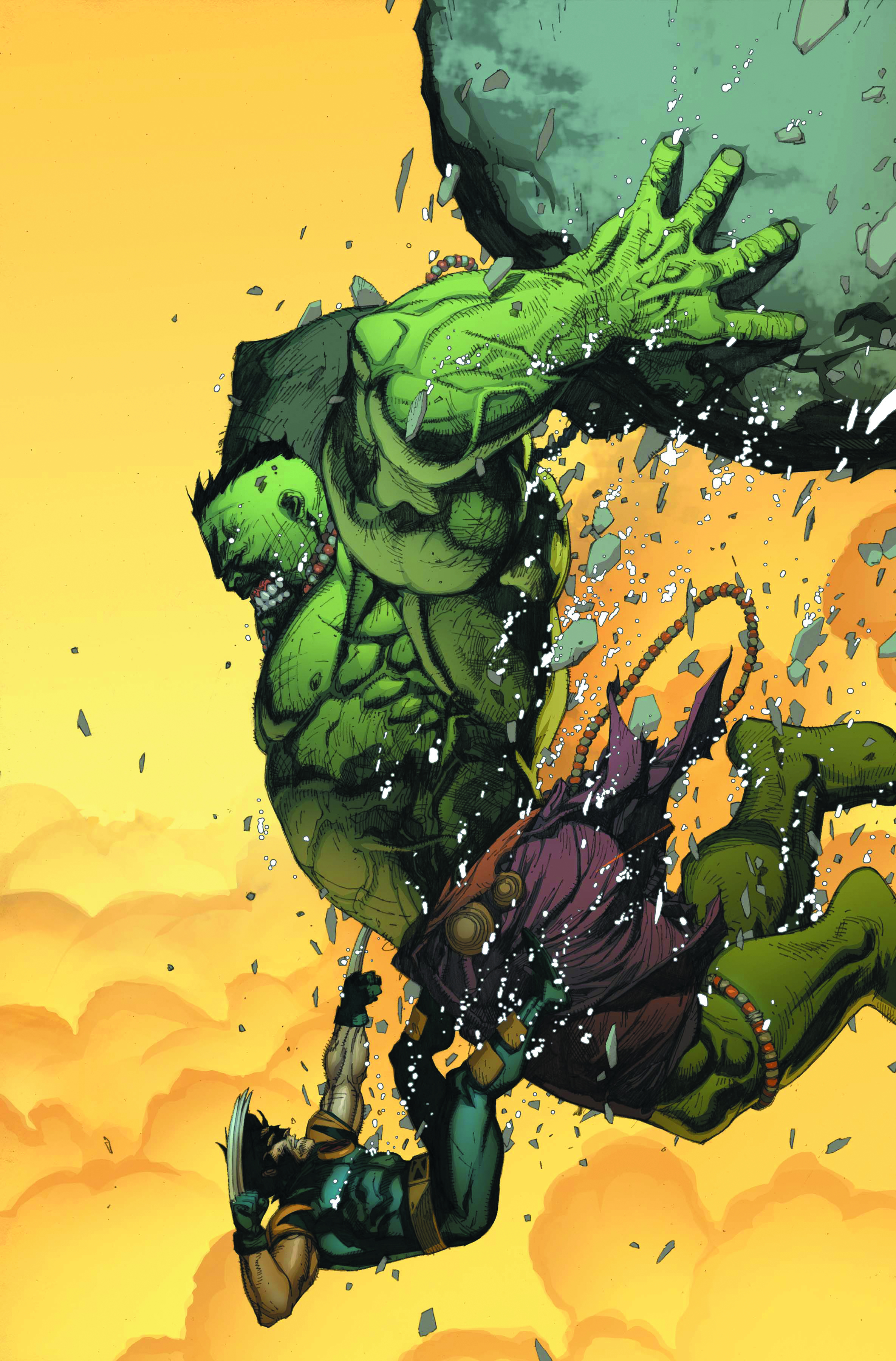 yellow hulk vs green hulk