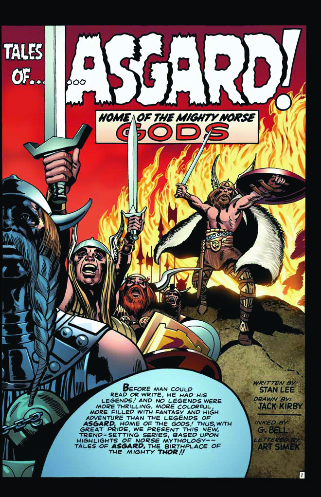 MAR092586 - THOR TALES OF ASGARD BY LEE & KIRBY #1 (OF 6) - Previews World