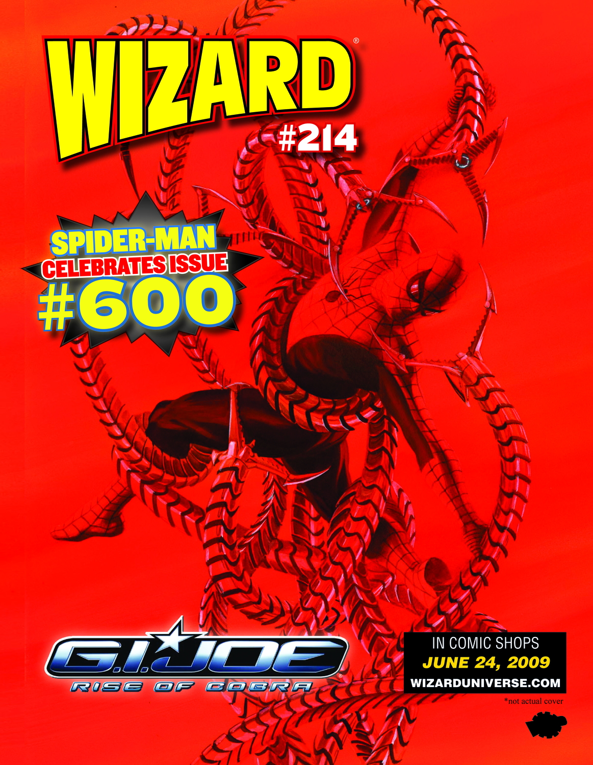 MAY090617 - WIZARD MAGAZINE #214 SPIDER-MAN ROMITA JR CVR - Previews World