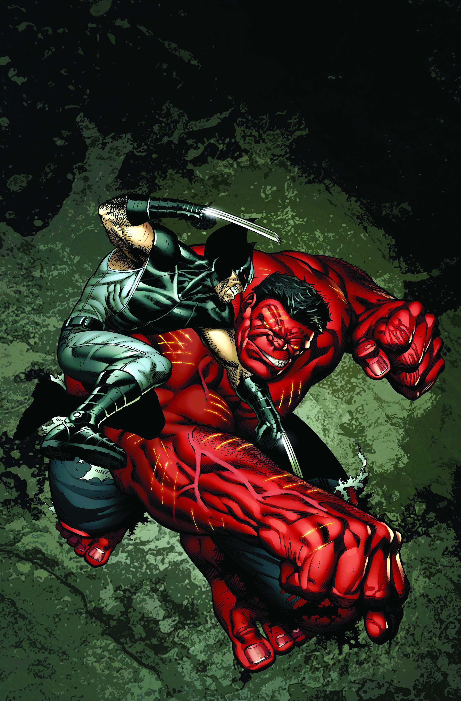 red hulk vs spiderman