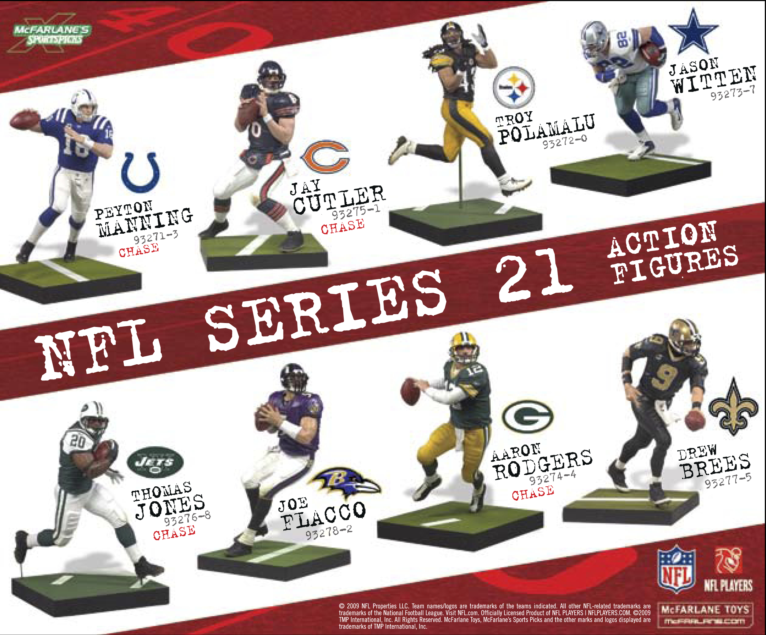 McFarlane Sports Drew Brees Action Figures