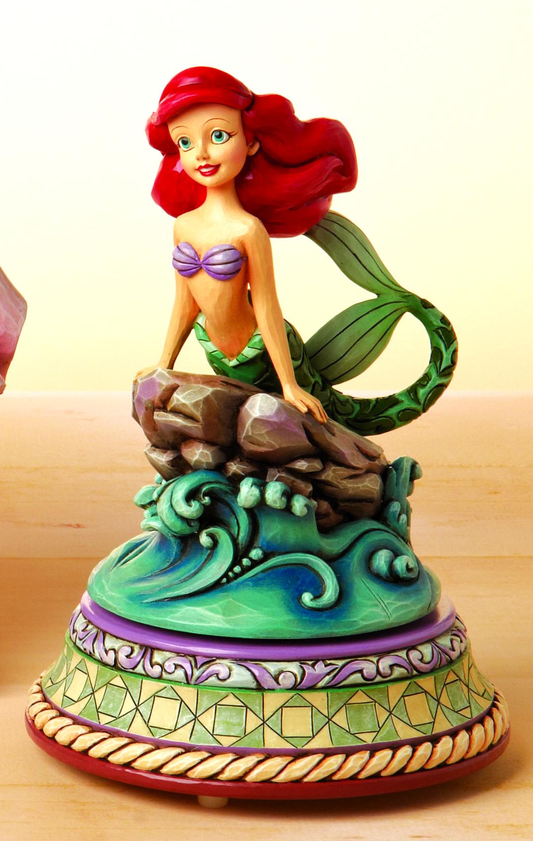 Jim Shore Disney Traditions Little Mermaid Musical Figurine, 8