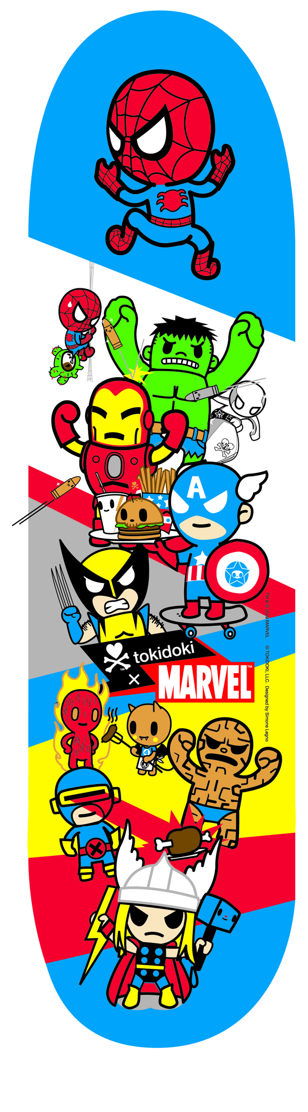 - TOKIDOKI X SKATEBOARD DECK - Previews World