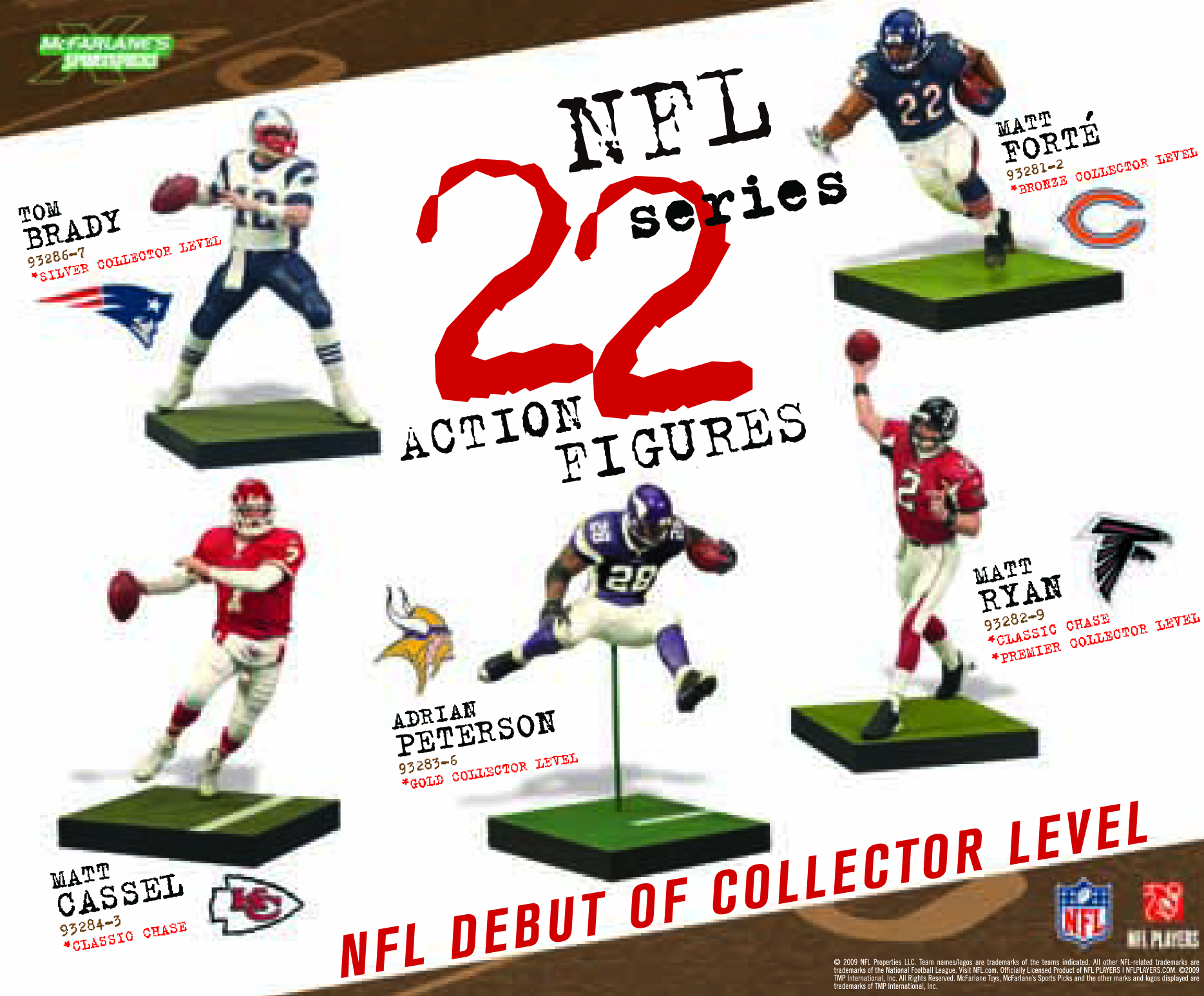 NFL Series 22 Matt Forte Action Figure