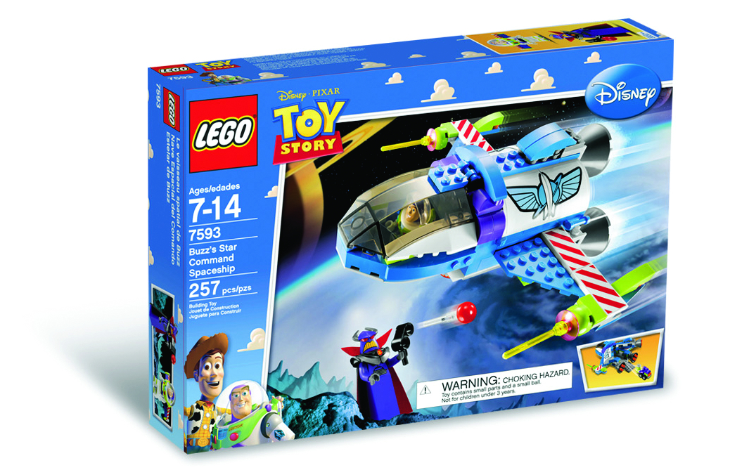 JAN108095 - LEGO TOY STORY BUZZ STAR COMMAND SPACESHIP SET