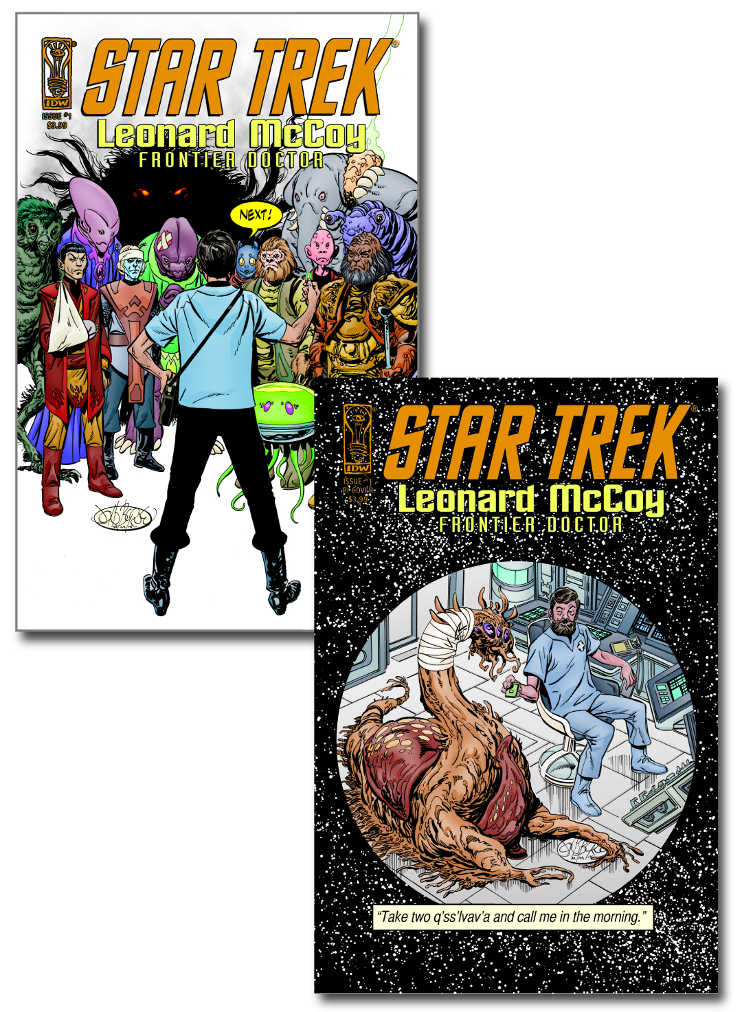 FEB100972 - STAR TREK MCCOY #1 - Previews World