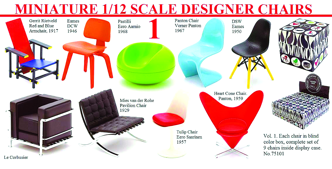 Mini designer best sale chairs