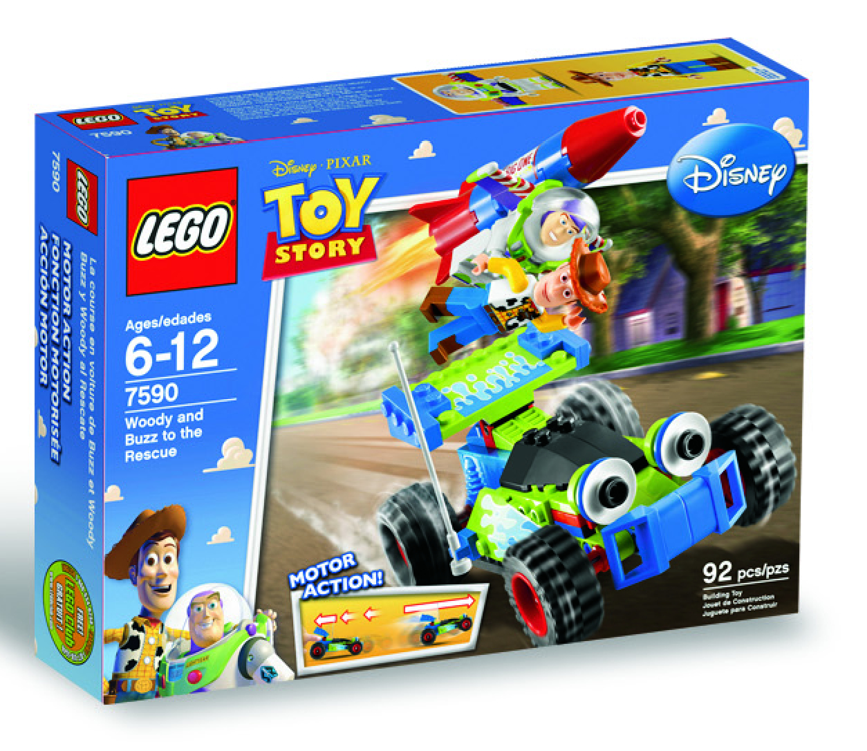 Lego toy store story car