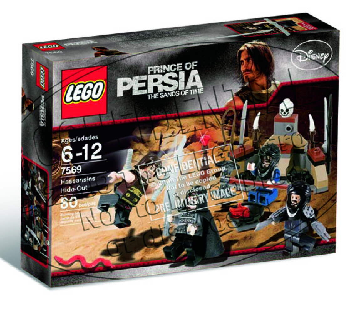 JAN108082 LEGO PRINCE OF PERSIA DESERT AMBUSH SET Previews World