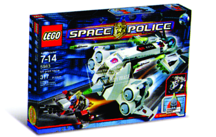 Lego space cheap police undercover cruiser