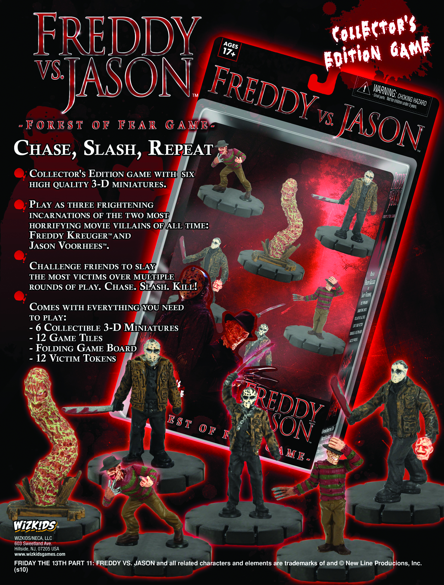 FEB108028 FREDDY VS JASON FOREST OF FEAR GAME Previews World