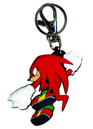 MAY101714 - SONIC HEDGEHOG KNUCKLES PVC KEYCHAIN - Previews World