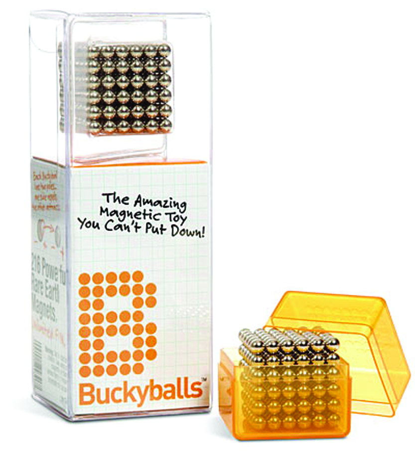 BuckyBalls: Amazing Rare-Earth Magnetic Desktoy