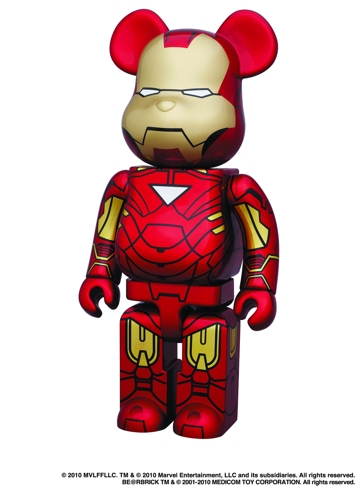 BE@RBRICK IRON MAN MARK 85 100% & 400％