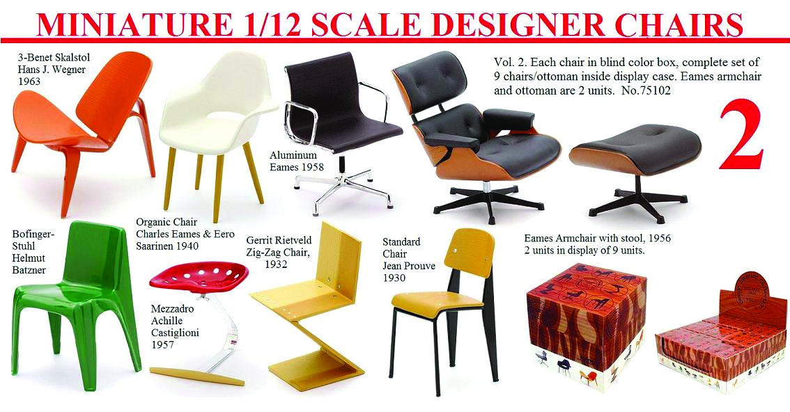 mini designer chairs