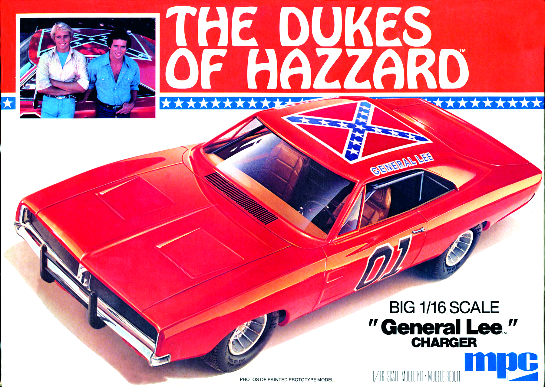 APR111859 DUKES OF HAZZARD GENERAL LEE 1 16 SCALE MODEL KIT RES