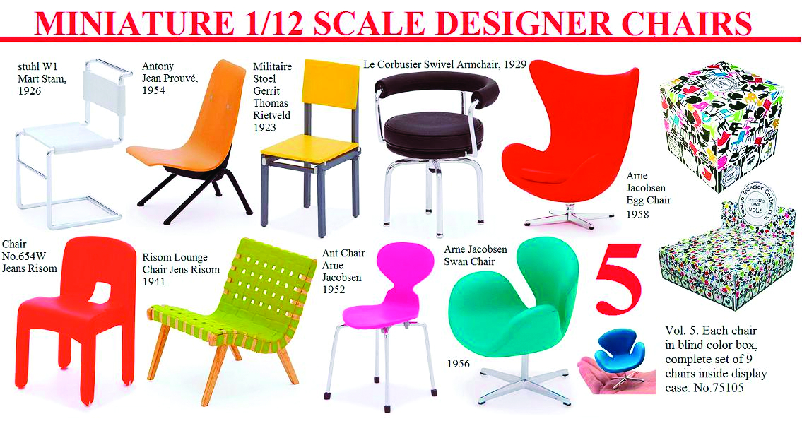 mini designer chairs