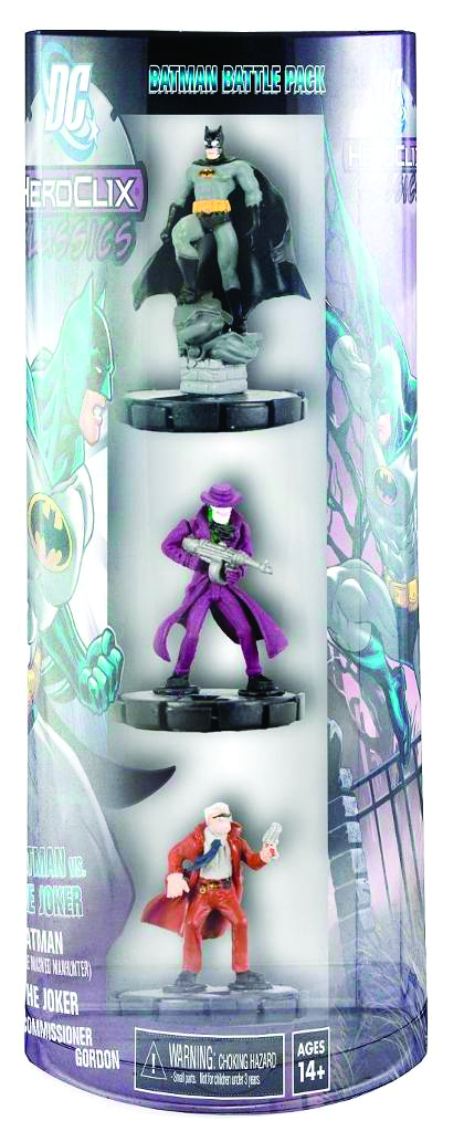 AUG101866 - DC HEROCLIX CLASSICS BATMAN VS THE JOKER BATTLE PACK - Previews  World