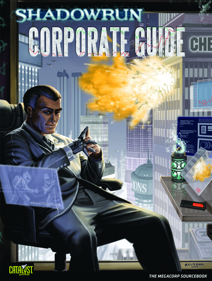 AUG101795 - SHADOWRUN RPG CORPORATE GUIDE - Previews World