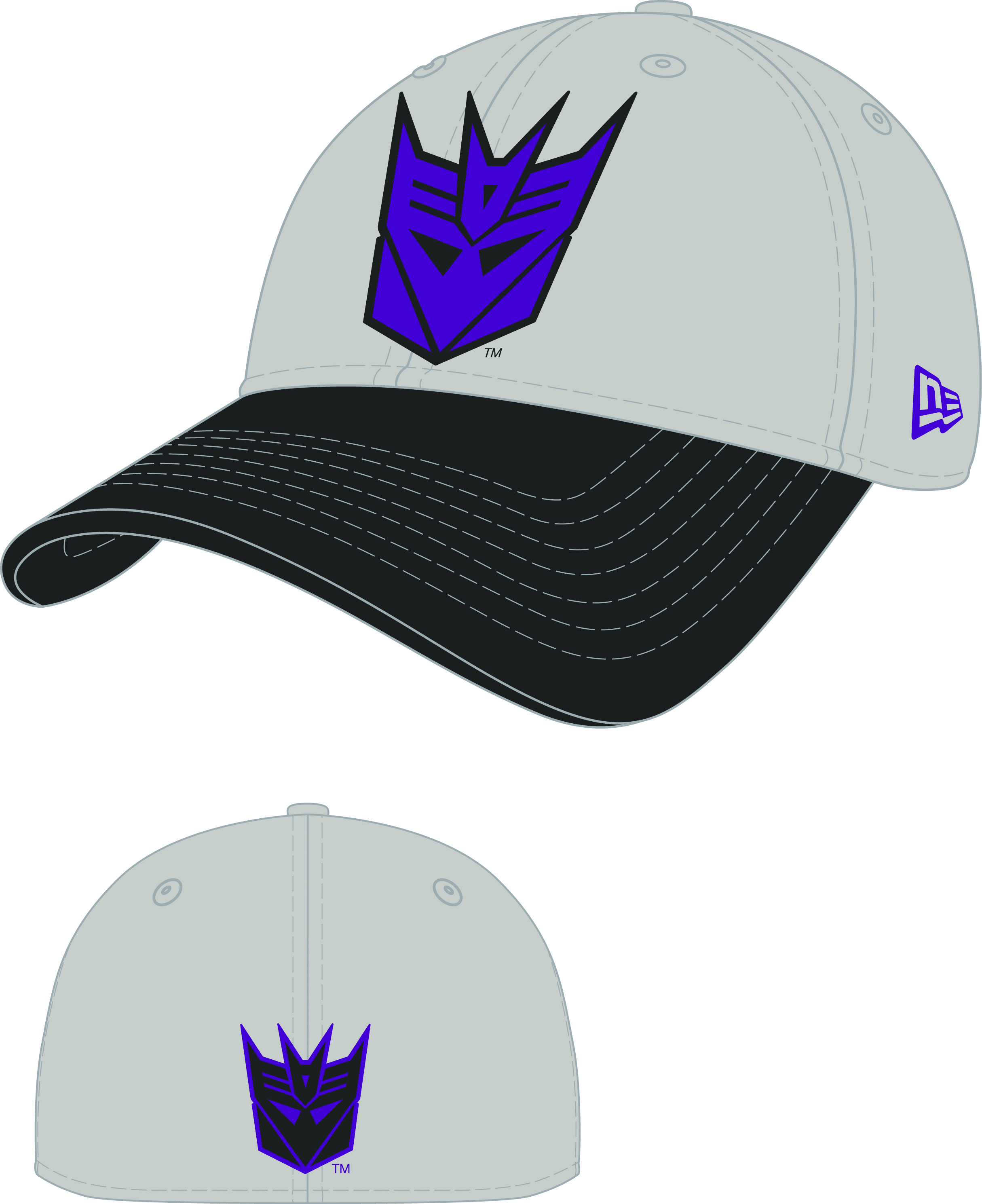 Decepticon sales fitted hat